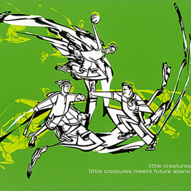 ’little creatures meets future aliens’ cover art