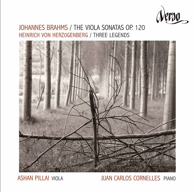 Brahms: Viola Sonatas, Op. 120 - Herzogenberg: Legenden, Op. 62 cover