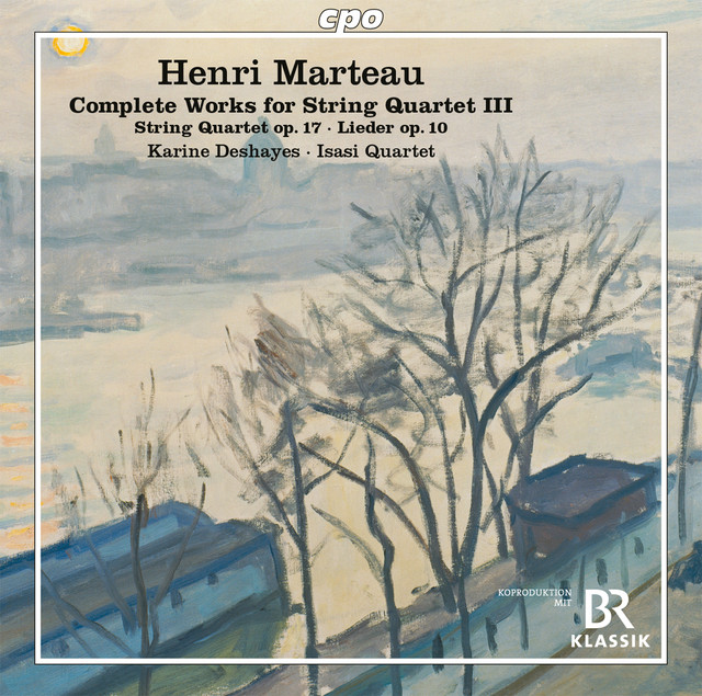 Marteau: Complete Works for String Quartet, Vol. 3 cover art