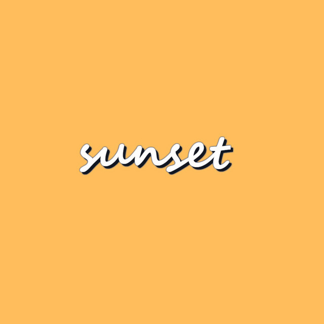 Sunset cover art