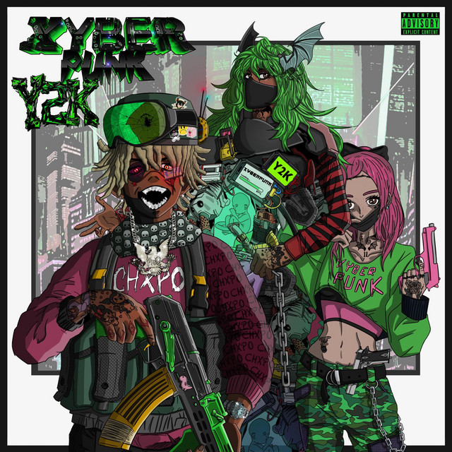 XYBER PUNK 009 Y2K cover art
