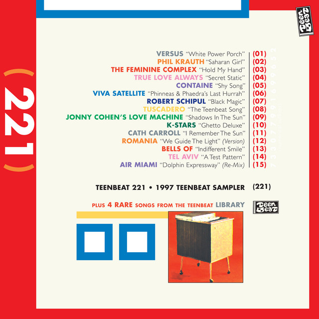 1997 Teenbeat Sampler cover