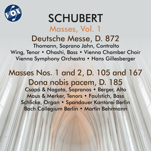 Deutsche Messe, D. 872: II. Zum Gloria. Ehre, Ehre sei Gott in der Höhe cover art