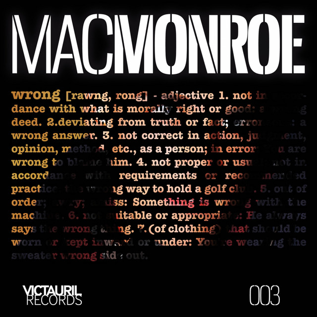 Wrong - EP cover art