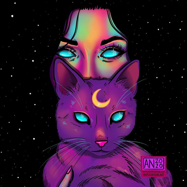 Psychedelic cover art