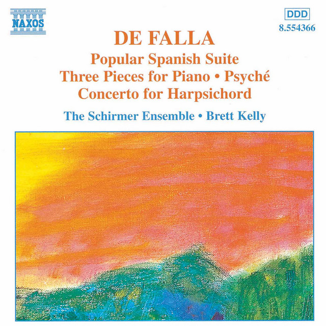 Falla: Popular Spanish Suite / Piano Pieces / Harpsichord Concerto cover