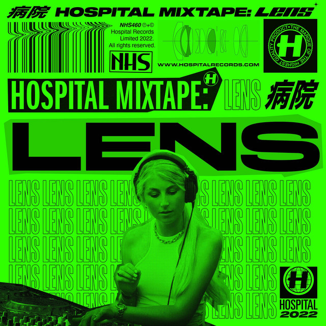 Hospital Mixtape: Lens cover art