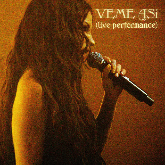 veme así (Live performance) cover art