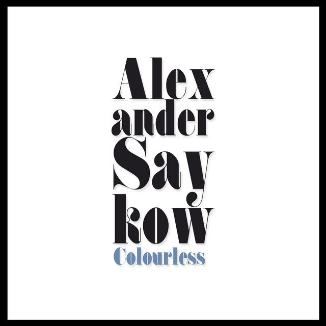 Colourless cover art