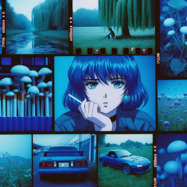 Blue cover art