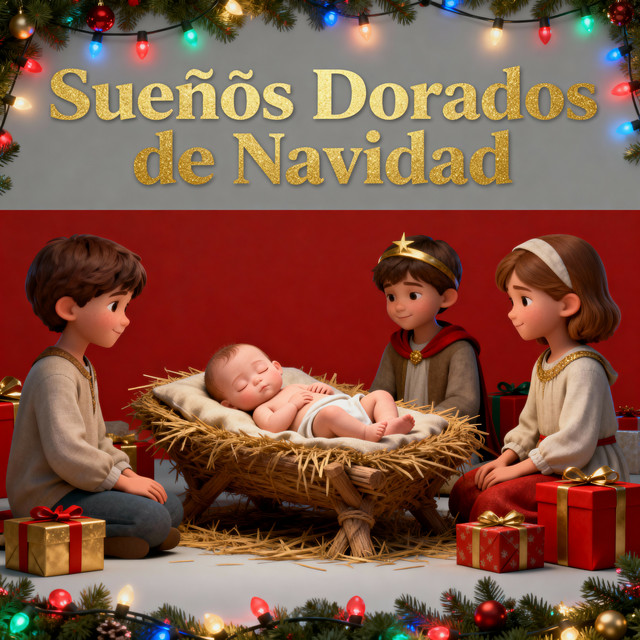 Sueños Dorados de Navidad cover art