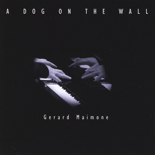 A dog on the wall