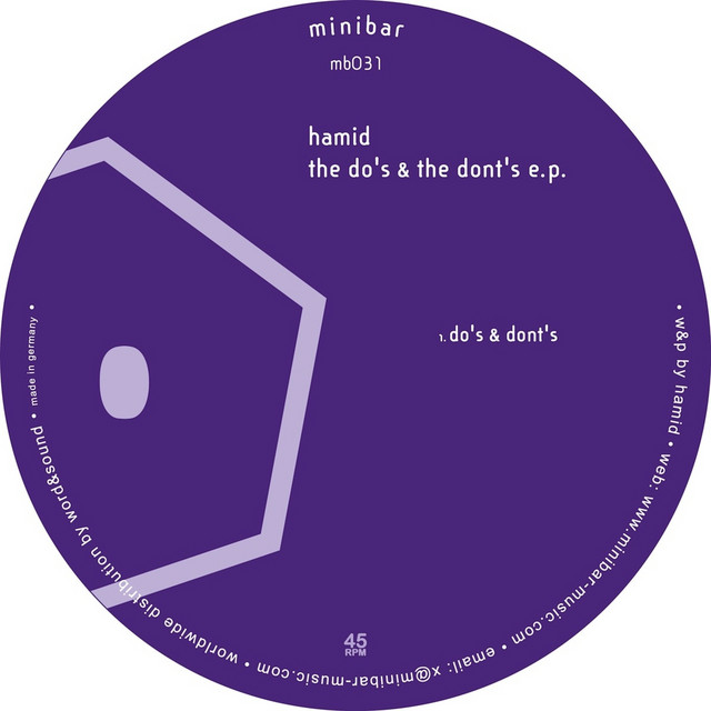 Pochette de The Do's & the Dont's EP de 2013