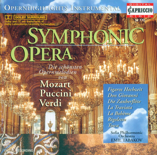 Orchestral Music - Verdi, G. / Mozart, W.A. / Puccini, G. (Symphonic Opera) cover art