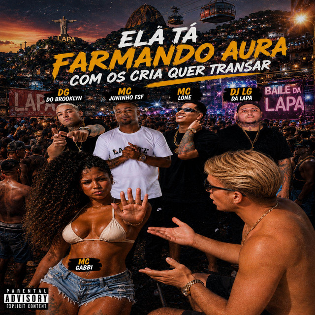 Cover art: ELA TA FARMANDO AURA, COM OS CRIA QUER TRANSAR — DJ LG DA LAPA