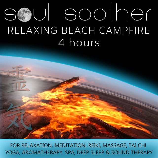 Relaxing Beach Campfire cover art