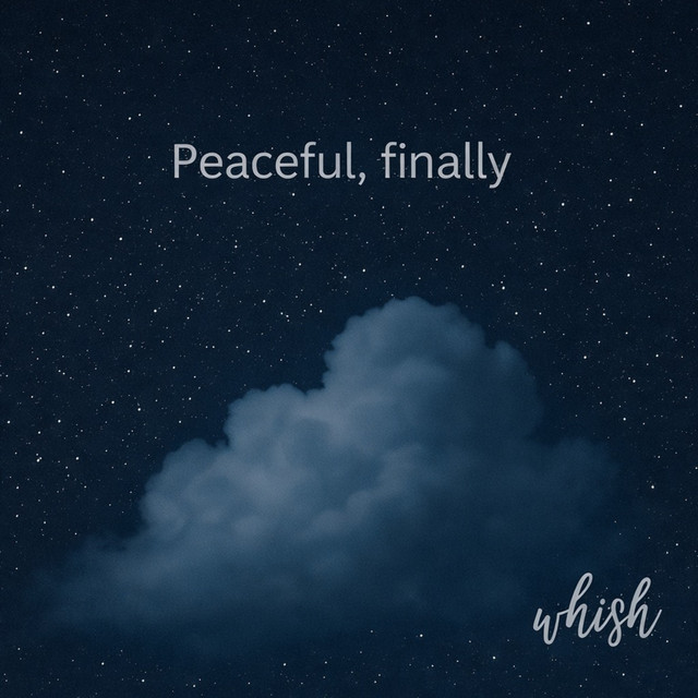 Peaceful, finally