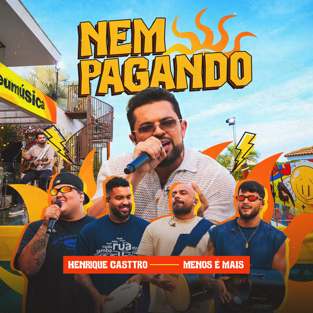 Album cover for Nem Pagando by Henrique Casttro