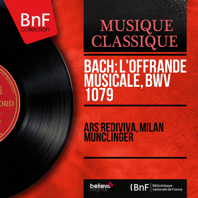 Bach: L'offrande musicale, BWV 1079 (Mono Version) cover art