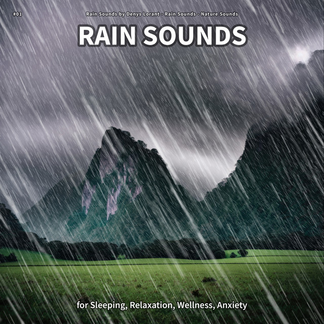 #01 Rain Sounds for Sleeping, Relaxation, Wellness, Anxiety cover art