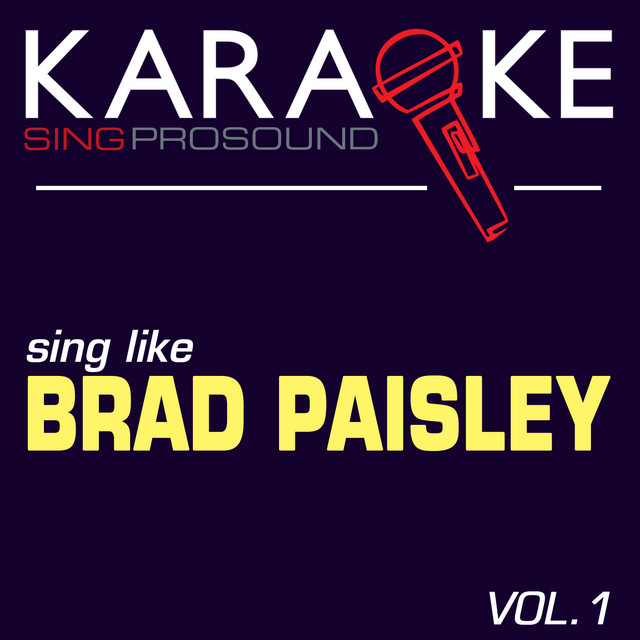 Karaoke in the Style of Brad Paisley, Vol. 1 Album by ProSound