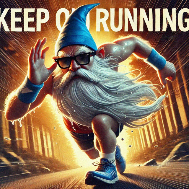 KEEP ON RUNNING cover art