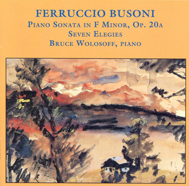 Busoni: Piano Sonata in F Minor / Elegien / Berceuse