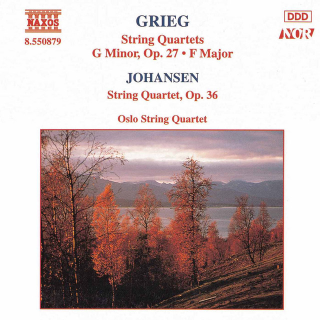 Grieg: String Quartets Nos. 1 and 2 / Johansen: String Quartet Op. 35 cover art