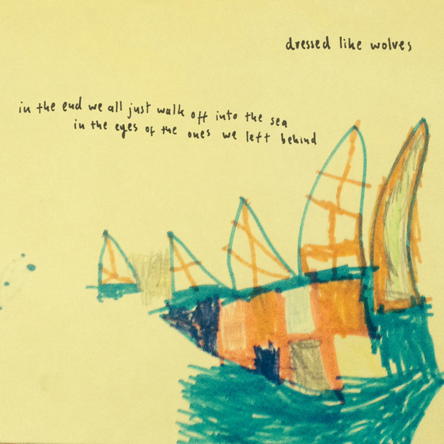 in the end we all just walk off into the sea... cover art