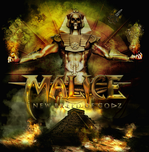 Omslag för New Breed Of Godz av Malice