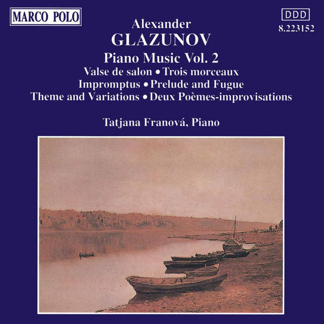3 Pieces for Piano, Op. 49: No. 3, Gavotte. Mdoerato cover art