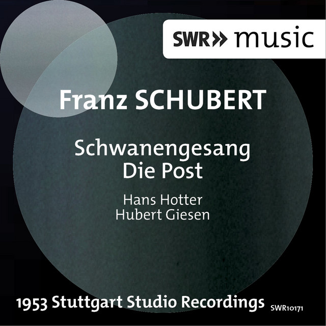 Schubert: Schwanengesang & Die Post cover art