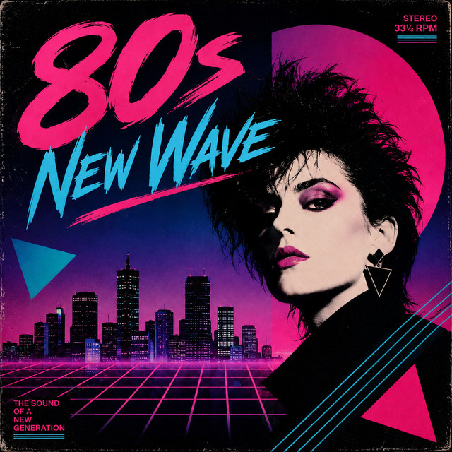 80s New Wave cover art
