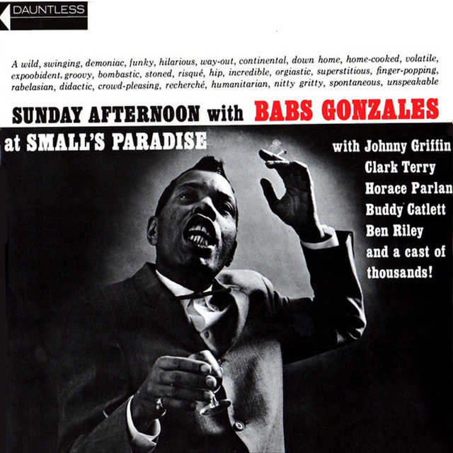 Sunday Afternoon With Babs Gonzalez At Small's Paradise cover art