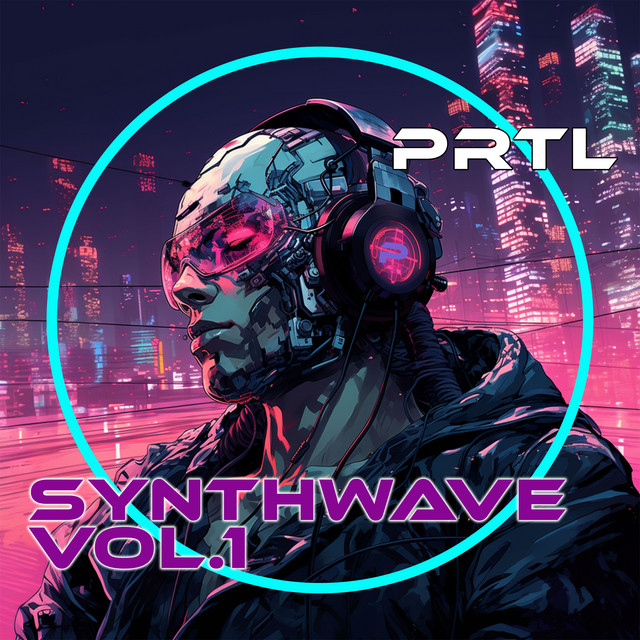 Synthwave cover art