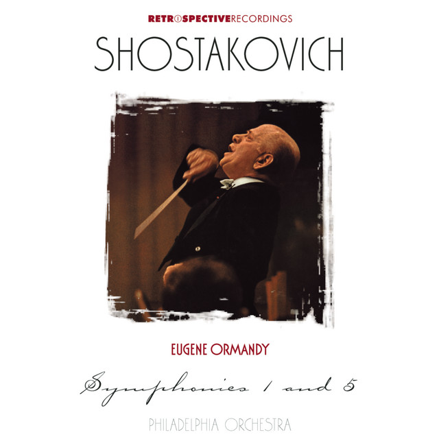 Shostakovitch - Symphony's No. 1 & No. 5 cover art
