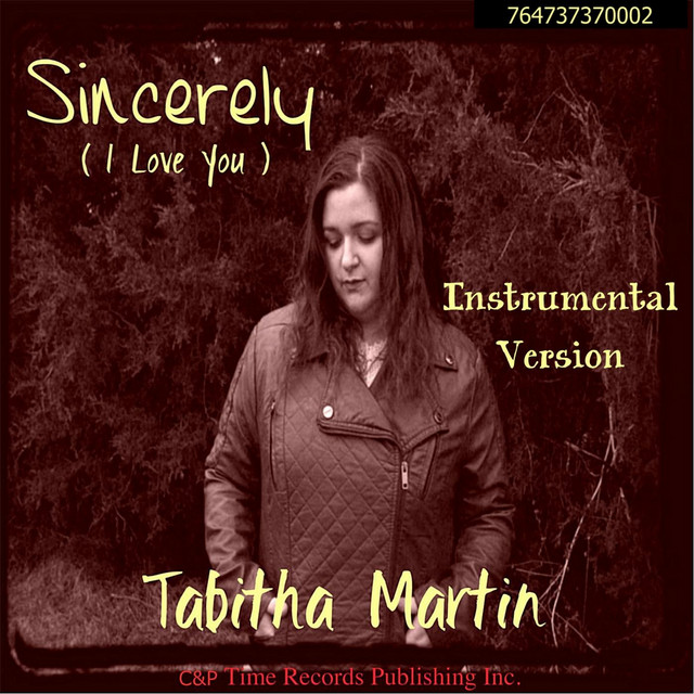 Sincerely I Love You (Instrumental) cover