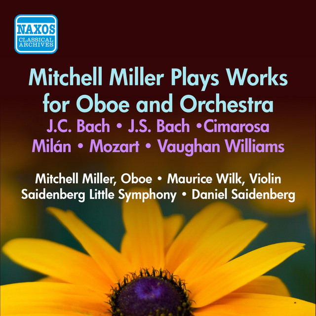 Miller, Mitch: Mitchell Miller Plays Works for Oboe and Orchestra (1947, 1955) cover