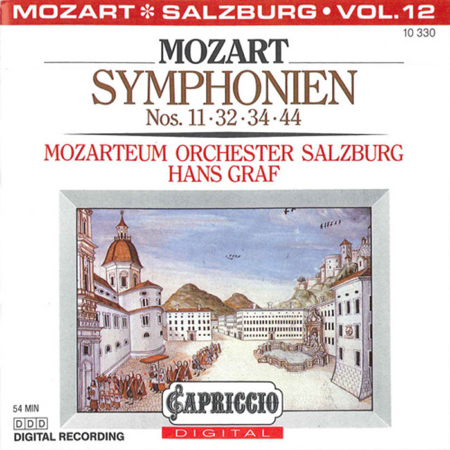 Mozart: Symphonien Nos. 11, 32, 34, 44