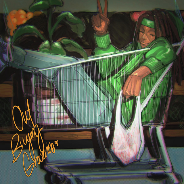 OUT BUYING GROCERIES artwork