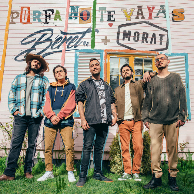 Album cover for Porfa no te vayas by Beret