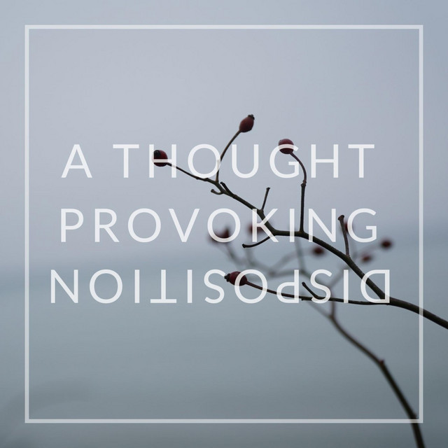 A Thought Provoking Disposition (single)
