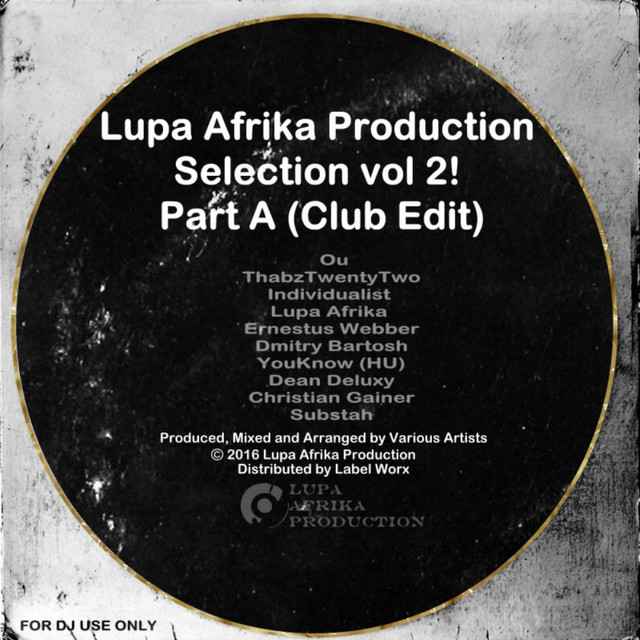 Lupa Afrika Production Selection Vol 2 Part A (Club Edit) cover art
