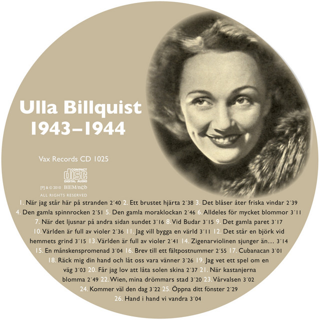 Den Kompletta Ulla Billquist 1943-1944 cover art