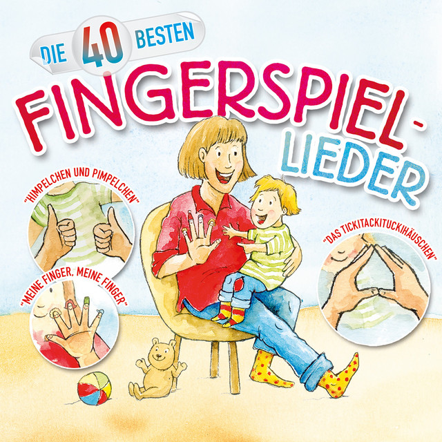 Die 40 besten Fingerspiel-Lieder cover art