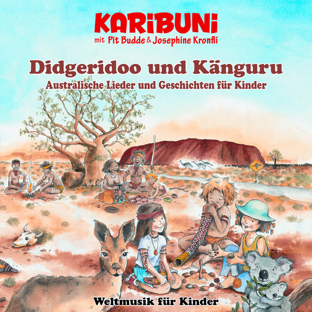Didgeridoo und Känguru - Australische Lieder und Geschichten für Kinder cover
