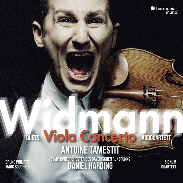 Widmann: Viola Concerto cover art
