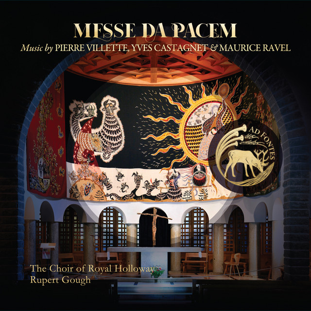 Messe da Pacem: Music by Pierre Villette, Yves Castagnet & Maurice Ravel cover art