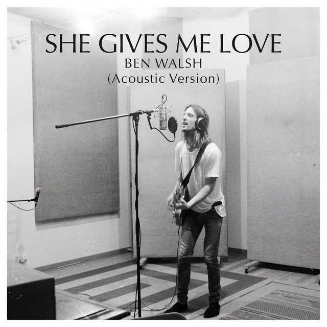 She Gives Me Love (Acoustic Version) cover