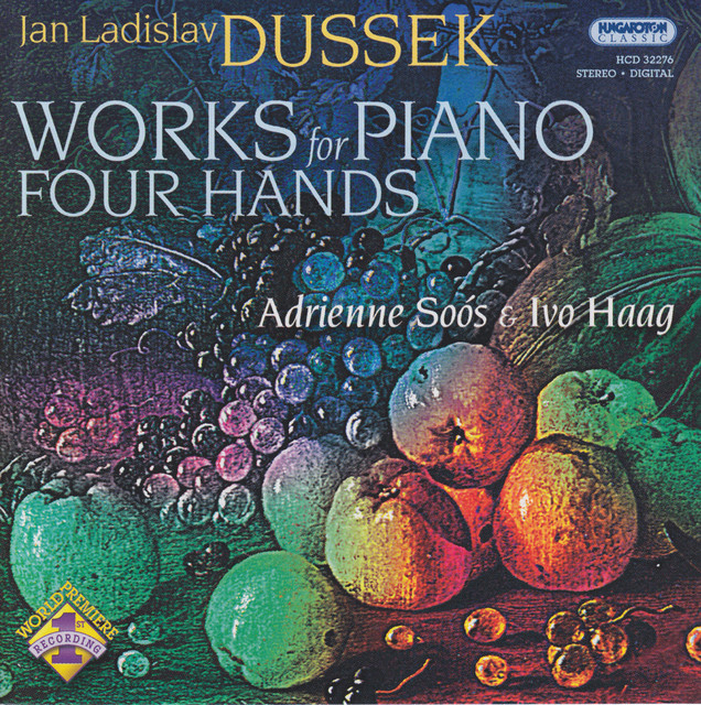 Dussek, J.L.: Works for Piano 4 Hands cover art